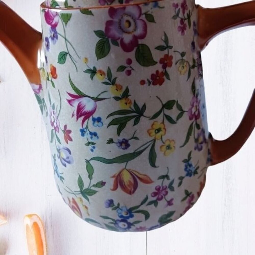 VSK USC Teapot floral pattern colorful - Picture 4 of 7